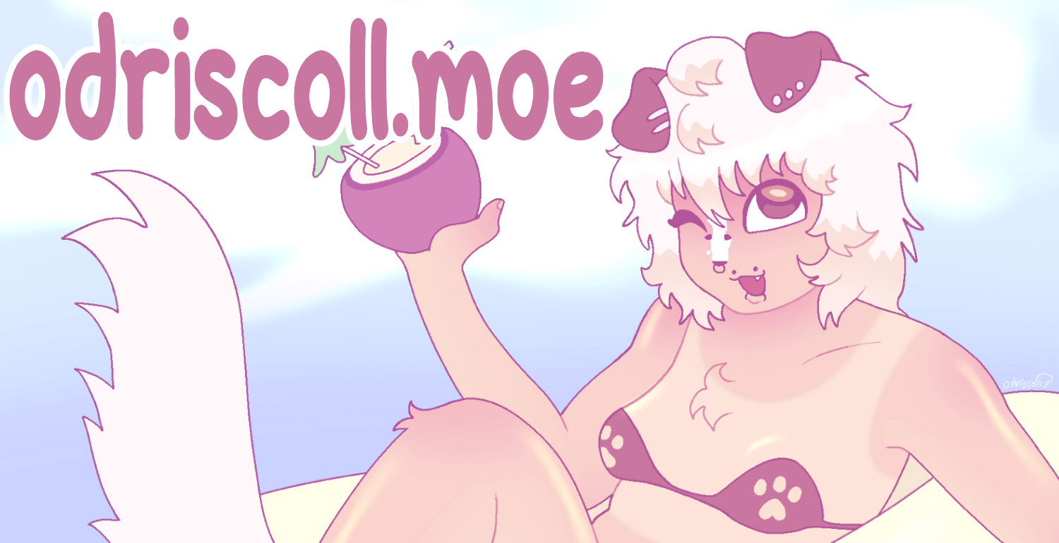 ODRISCOLL moe ODRISCOLL dot moe banner